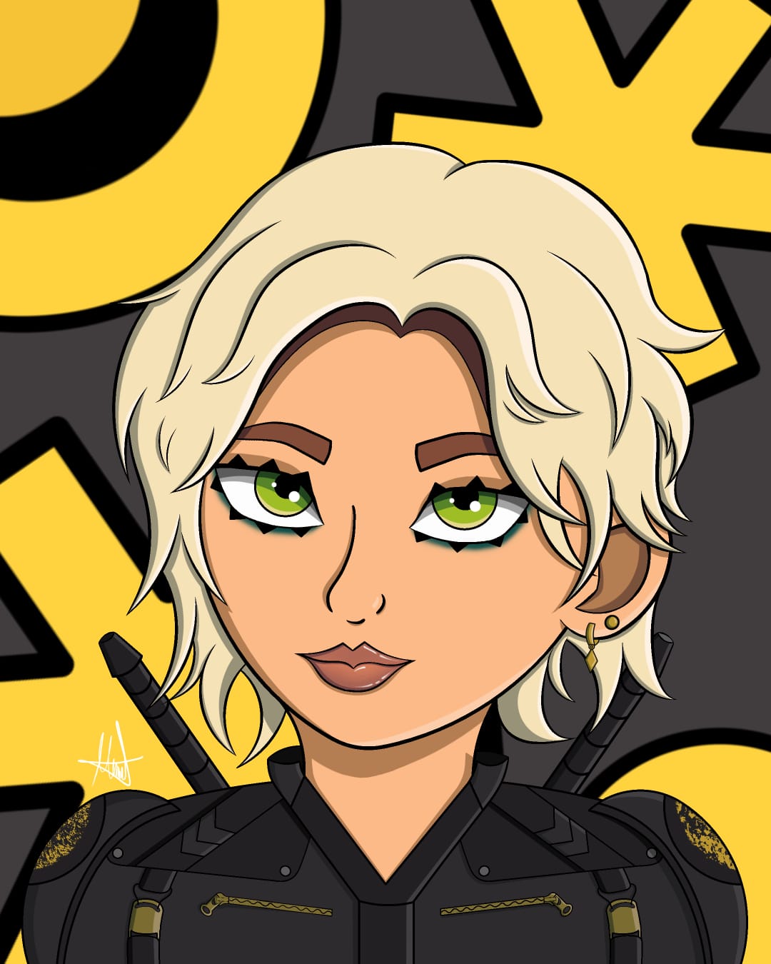 Retrato Yelena - Montse